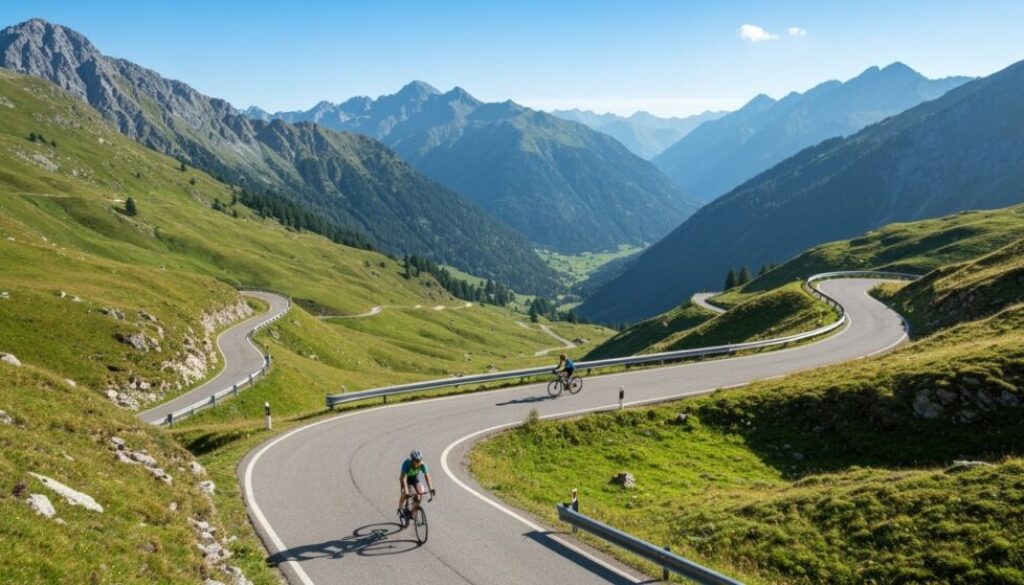 Aktivurlaub in den Alpen mit Radfahren, Natur und Abenteuer pur