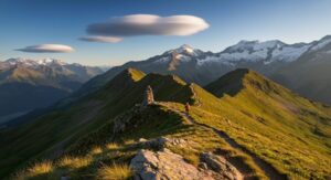 alpine Wanderwege Führer