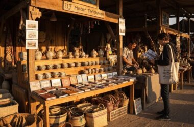 authentische Souvenirs für Reisende