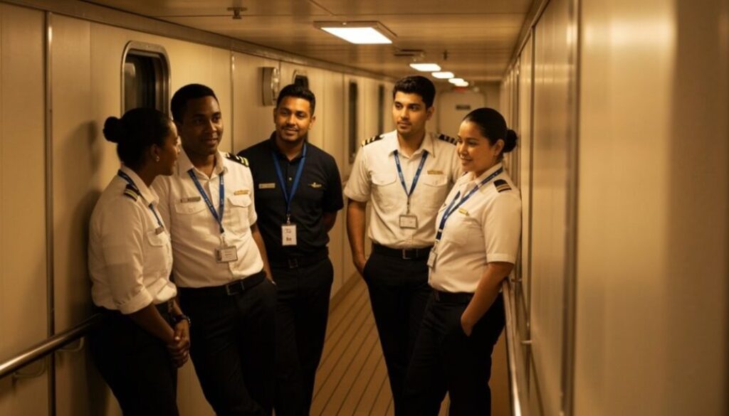 Kreuzfahrtschiff-Besatzungsgeheimnisse enthüllt