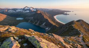 Berge und Meeresabenteuer