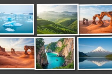 atemberaubende Reise-Bucketlist