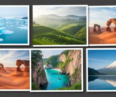 atemberaubende Reise-Bucketlist