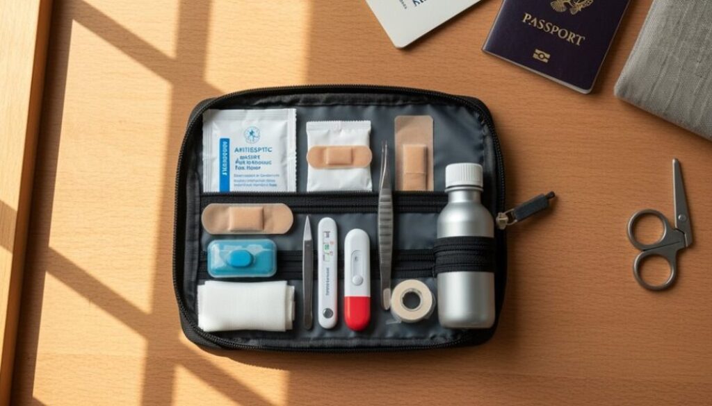Reiseapotheke-Grundausstattung
