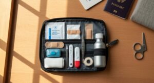 Reiseapotheke-Grundausstattung