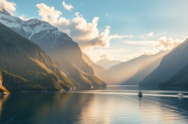 Dieser Fjord liegt nicht in Skandinavien