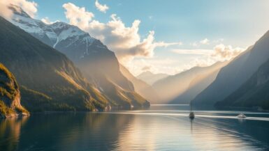 Dieser Fjord liegt nicht in Skandinavien
