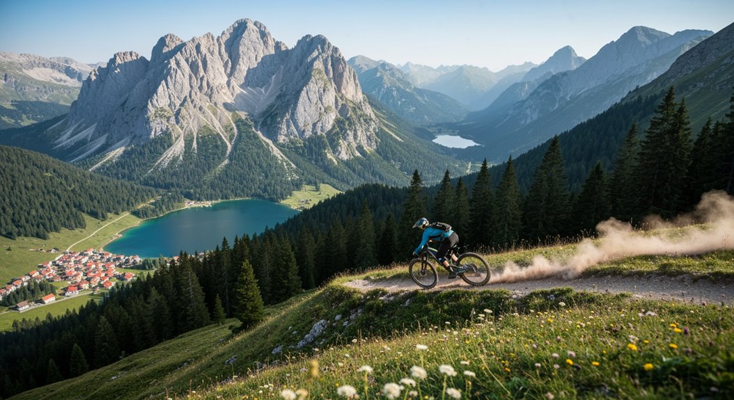 Alpine Mountainbike-Abenteuer