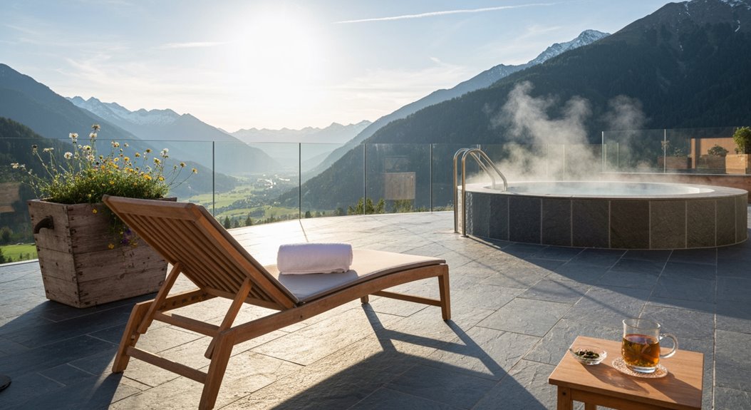 alpine naturbasierte achtsame routinen