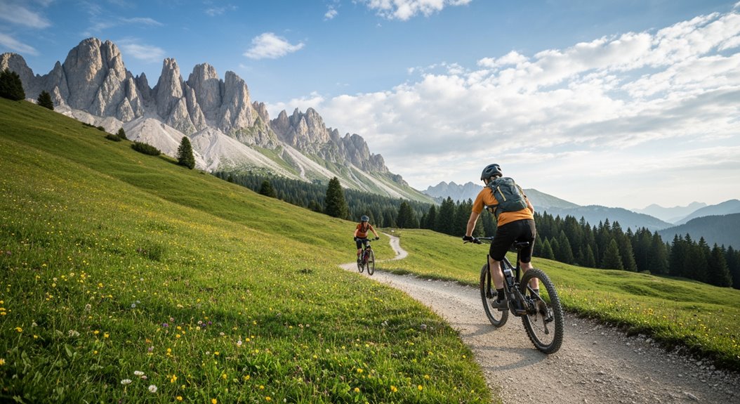 Österreichs vielfältige E-MTB-Regionen