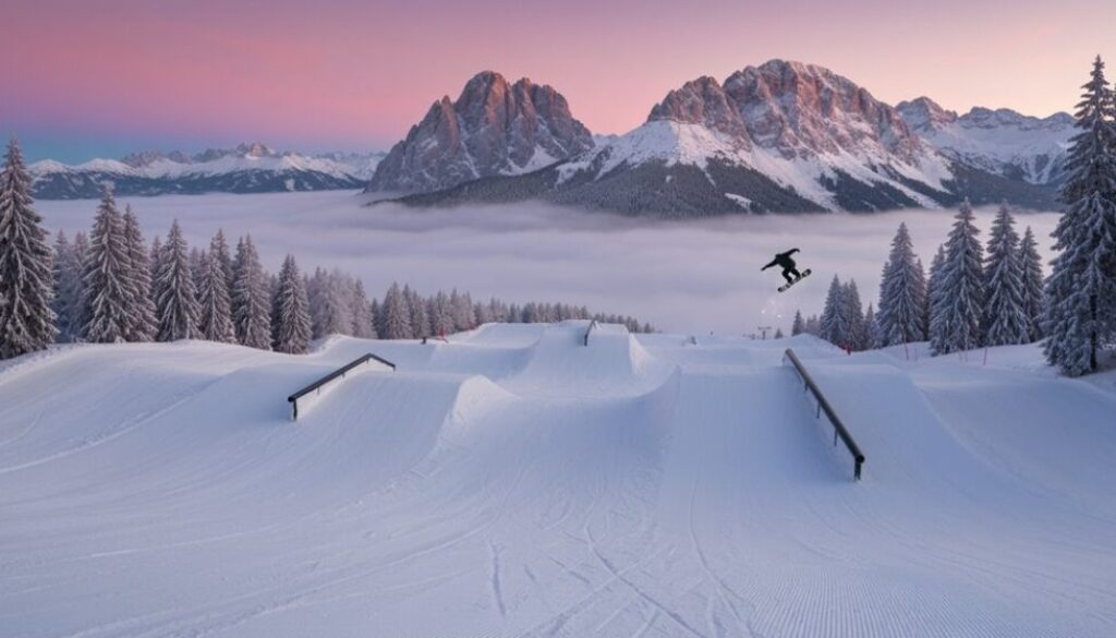 Österreichischer Snowpark-Guide