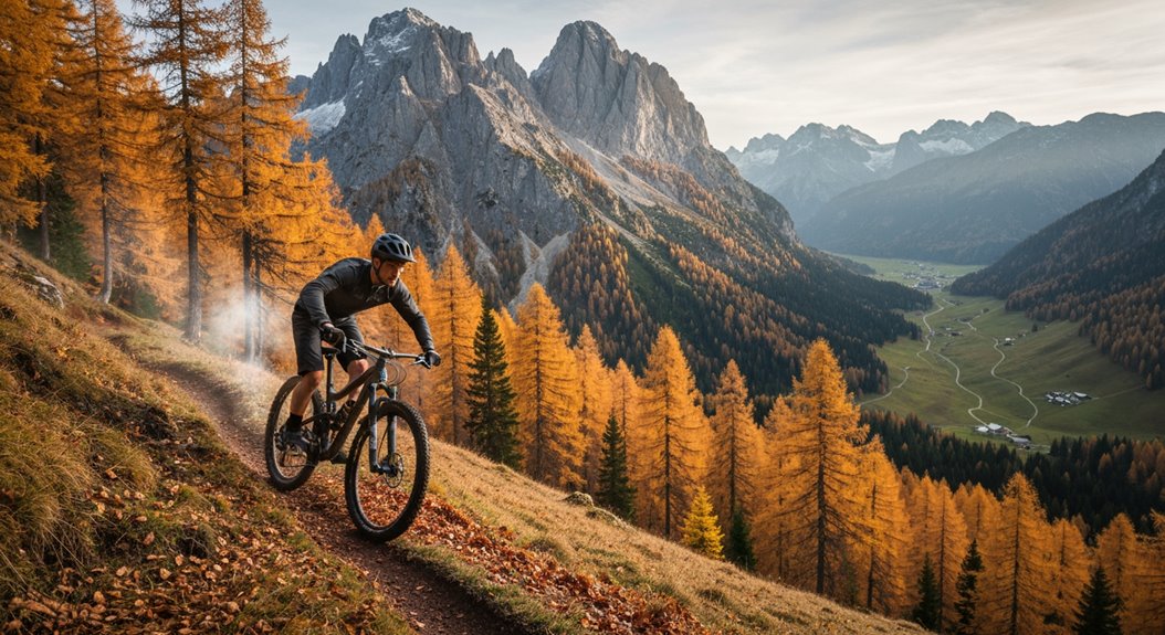Vorteile des Mountainbikens im Herbst in Österreich