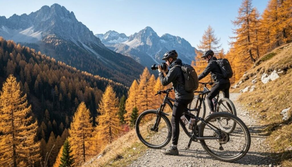 Mountainbike-Touren im Herbst