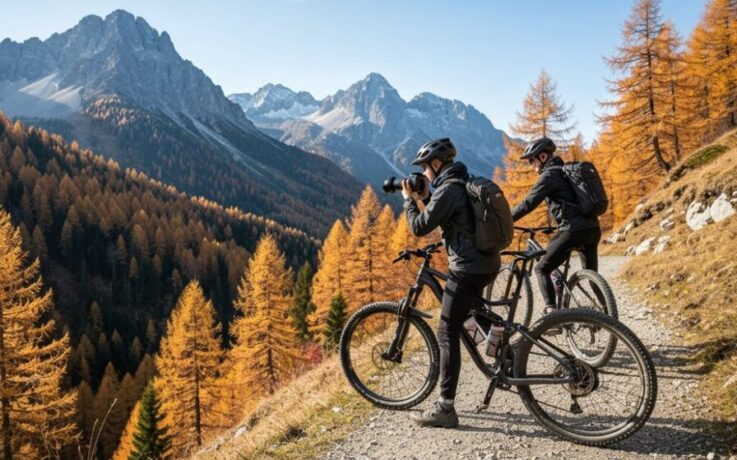 Mountainbike-Touren im Herbst