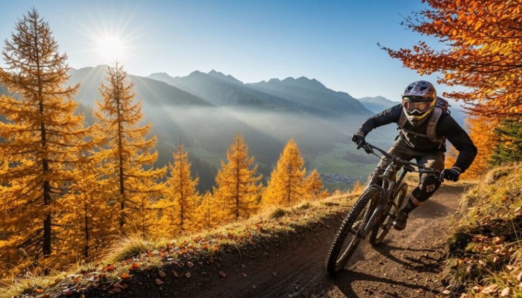 Mountainbike-Touren im Herbst