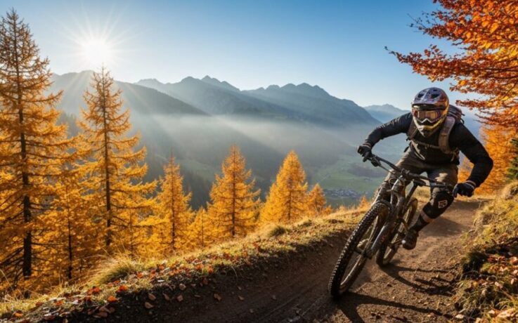 Mountainbike-Touren im Herbst