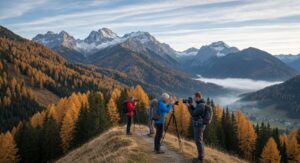Herbstliche Bergfotografie-Touren