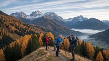 Herbstliche Bergfotografie-Touren