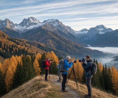 Herbstliche Bergfotografie-Touren