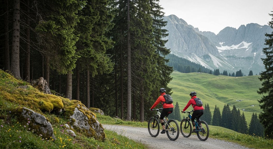 anfängerfreundliche Sicherheit beim Mountainbiken