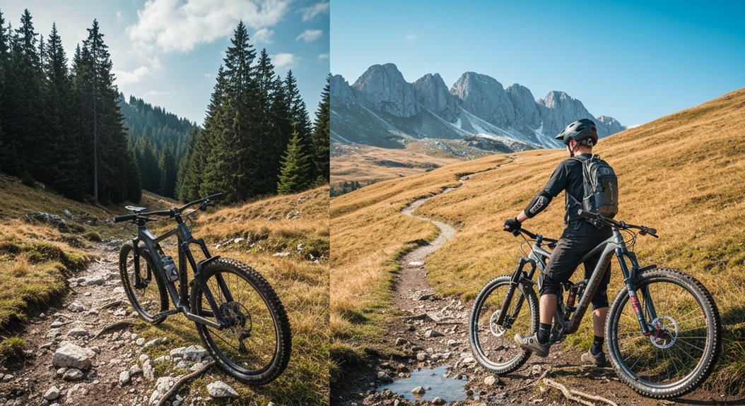Wähle geeignete MTB-Trail-Bedingungen