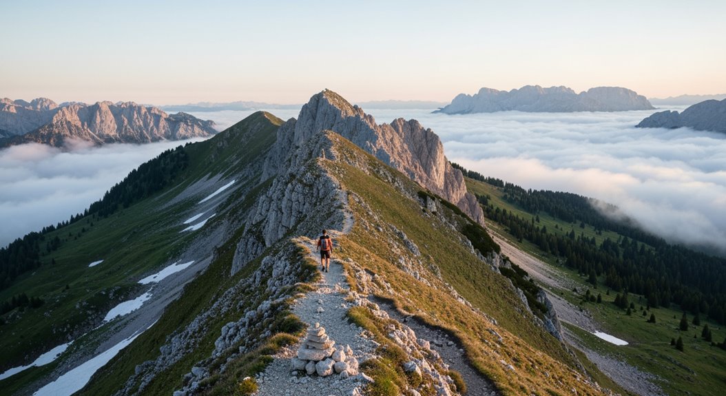 die richtige Bergbesteigung wählen