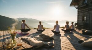 europäische naturorientierte yoga-retreats