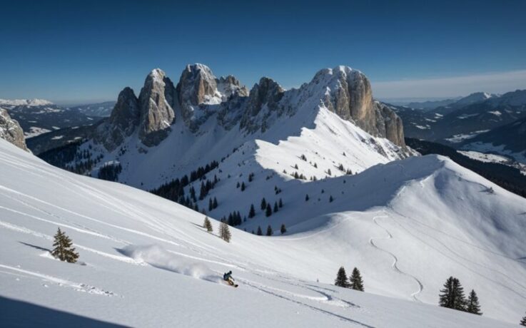 Freeride-Snowboard-Hotspots in Österreich