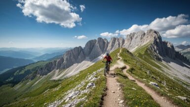 Hochgebirgs-Mountainbiken in Österreich