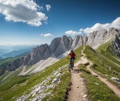 Hochgebirgs-Mountainbiken in Österreich