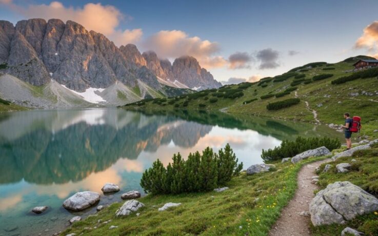 Wandern zu österreichischen Bergseen