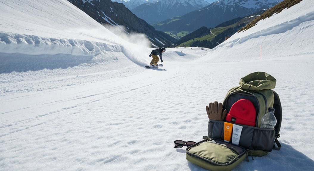 Layering-Ausrüstung für wechselnde Bedingungen