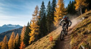 Mountainbiken in Österreich im Oktober