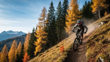 Mountainbiken in Österreich im Oktober