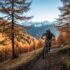 Mountainbiken in Österreich im Herbst