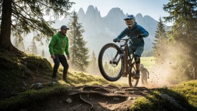 Mountainbike-Fahrtechniktraining