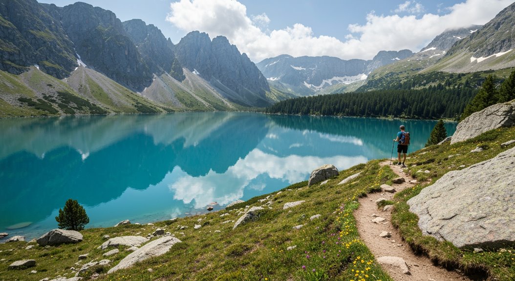 Schwierigkeitsgrade für Wanderungen zu Bergseen