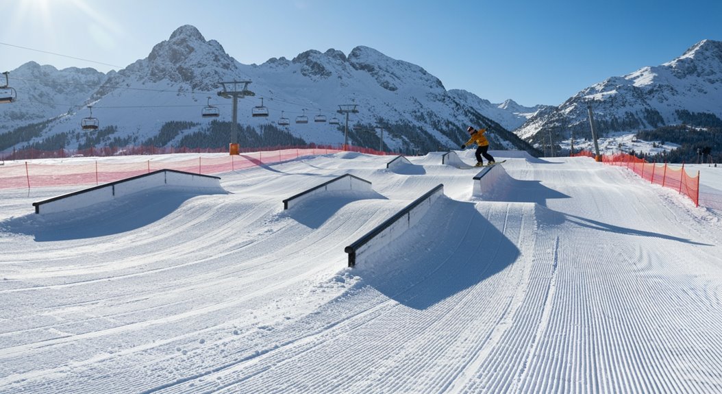 optimale Schneebedingungen im Winter