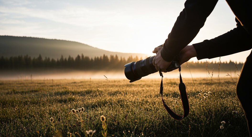 vorbereitete Naturfotografie-Checkliste und Planung