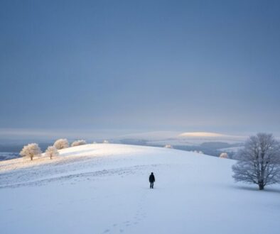 ruhige Winterspaziergänge in Deutschland