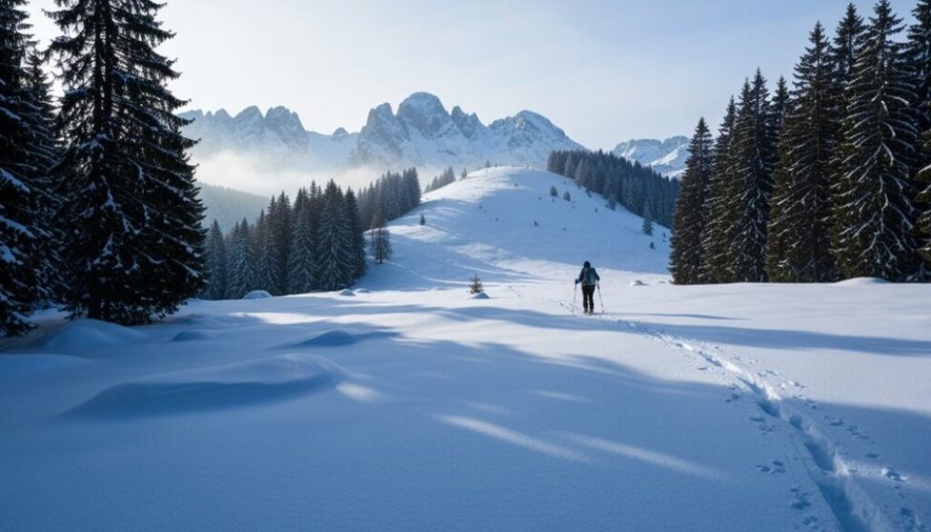 snowshoe walks in vorarlberg