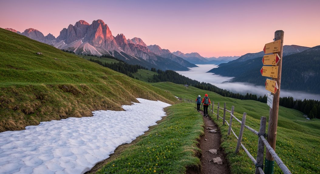 Die Frühlings-Wandersaison beginnt Ende April