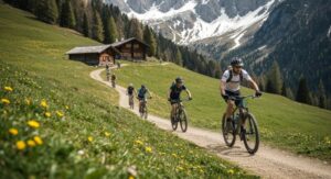 Mountainbike-Touren im Frühling