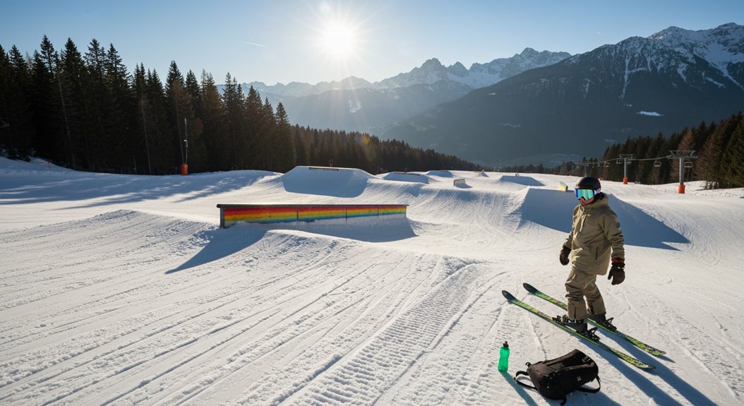 Frühling Park-Reit-Essentials