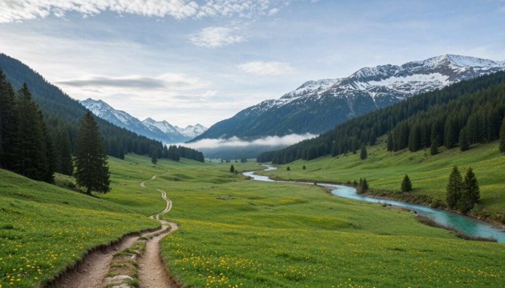 Frühlingswanderungen in österreichischen Tälern