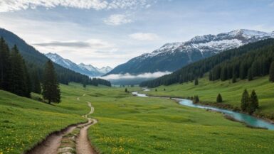 Frühlingswanderungen in österreichischen Tälern