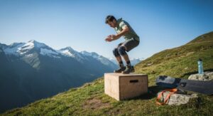 Sommerliches Fitness-Training für Snowboarder