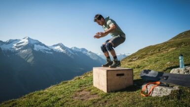 Sommerliches Fitness-Training für Snowboarder