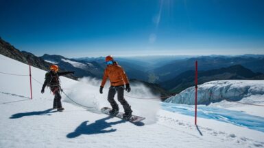 Sommer-Snowboarden in Österreich