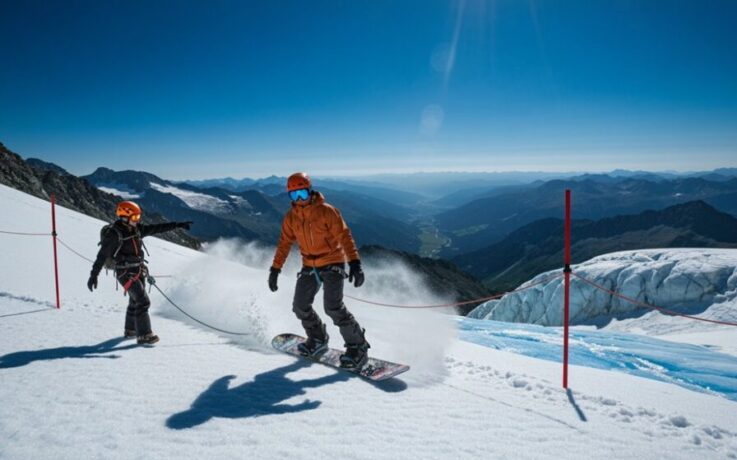 Sommer-Snowboarden in Österreich